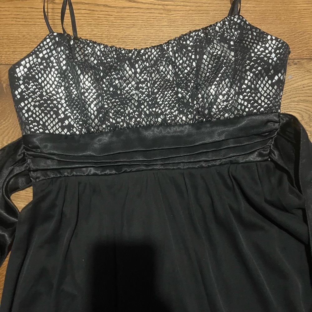 Ruby Rox Black Spaghetti Strap Dress - image 2